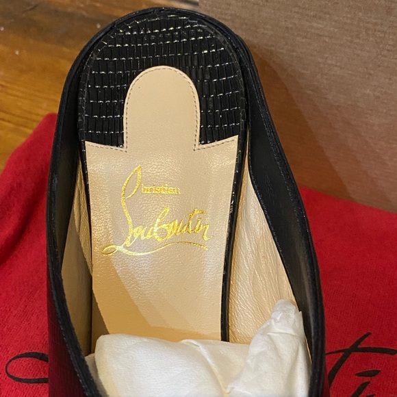 NIB Christian Louboutin Quart 80 Calf Zarli, Size 37.5 - Picture 5 of 11
